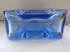 Vintage Parfumerie De Raymond Blue Glass Perfume Bottle Art Deco — photo 5