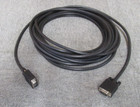VGA 15-Pin Male To VGA 15-Pin Male Black 10 Meters Monitor Cable