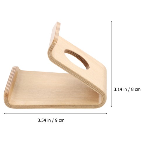 Stand Wood Tablet Stand Phone Storage Rack Wooden Phone Holder - 第 12/12 張圖片