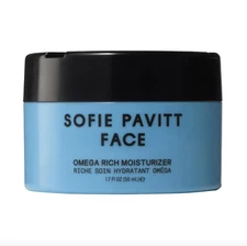 Sofie Pavitt Face Omega Rich Moisturizer, Skincare, Free Shipping, New (1.7 oz)