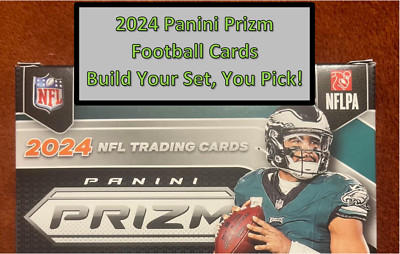 2024 Panini Prizm Football NFL YOU PICK Single Cards Complete Your Set - Cheap!