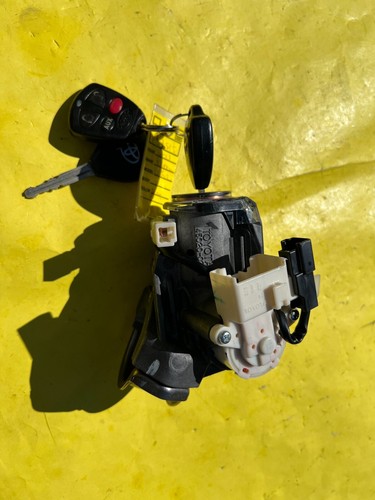 GENUINE 13-15 TOYOTA VENZA IGNITION SWITCH LOCK CYLINDER W/ KEYS OEM 89783-0T010 - Picture 3 of 12