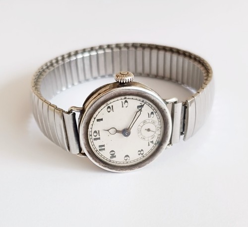 Vintage 925 sterling silver watch - Picture 8 of 9