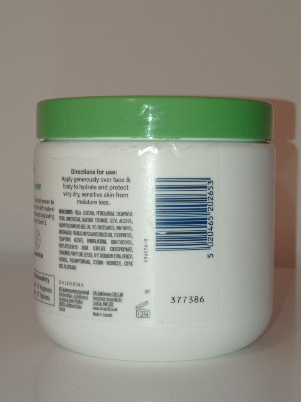 CETAPHIL Face & Body Moisturising Cream 450g, Dry to Very Dry