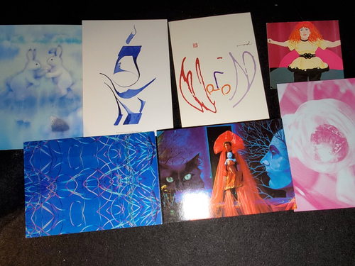 Künstlerische Postkarten Lot (25) verschiedene Größen und Designer - Bild 3 von 6