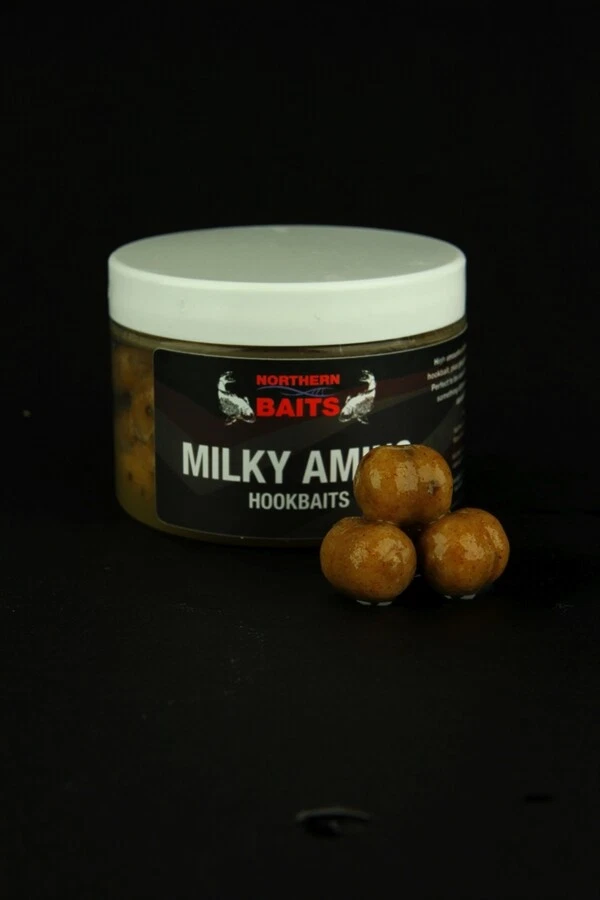 Northern Baits Milky Amino Glugged Esches Bouillettes Timer Pêche à la Carpe Dip - Photo 1/1