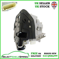NEW AUDI Q5 8R / Q7 / Q3 PASSENGER LEFT REAR DOOR LOCK ACTUATOR (6 PIN) 2010>ON