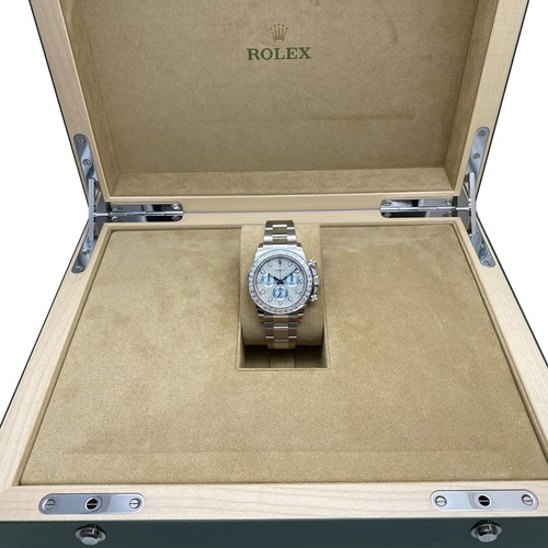 Rolex Daytona 40mm Platinum Diamond Pave Dial Automatic Watch ...