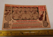 Vintage The Wilson Seed Co Tyrone Pennsylvania Advertising Post Card