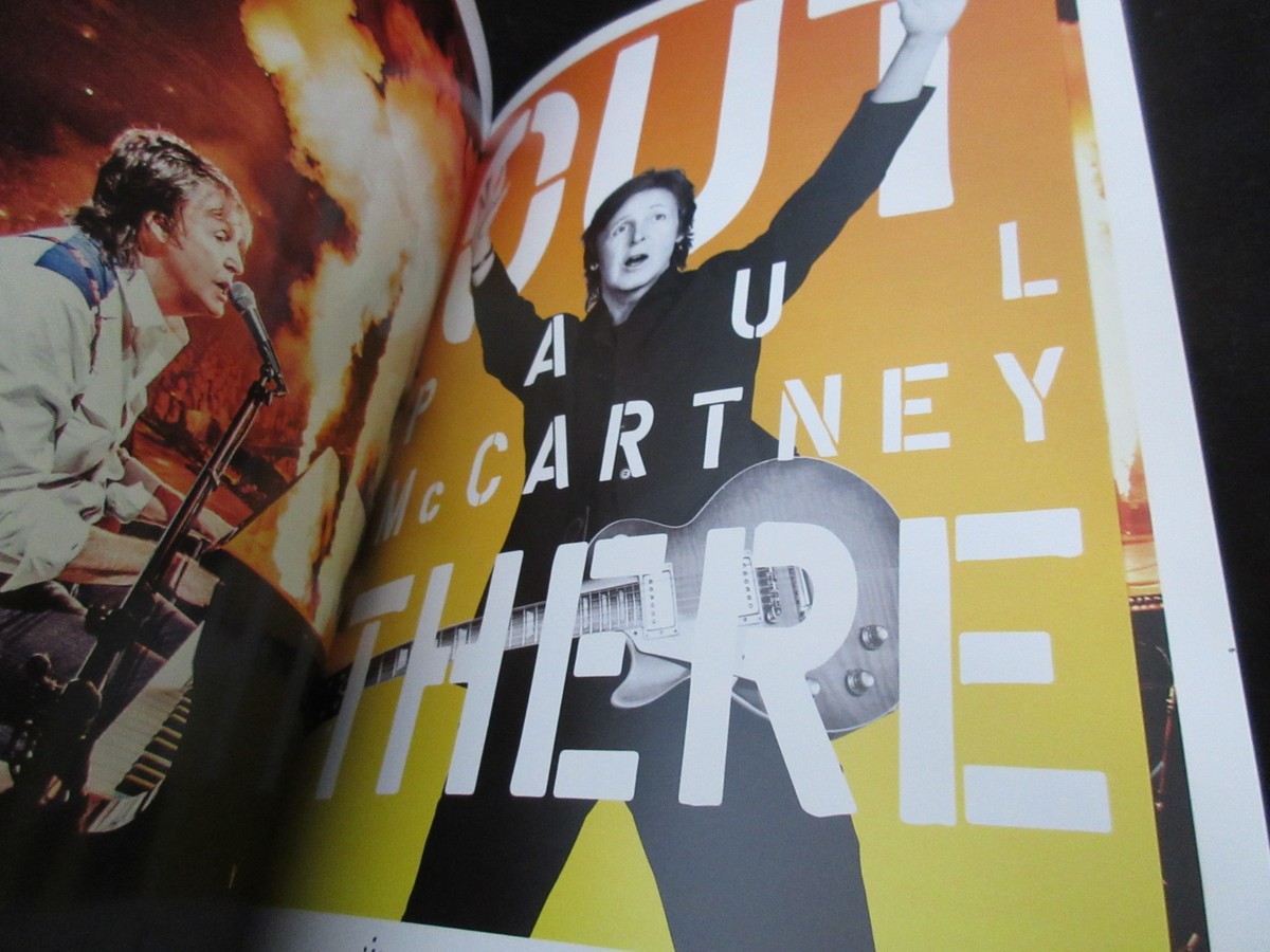 Paul McCartney 2014 Out There Japan Tour Book 3-D Glass Beatles