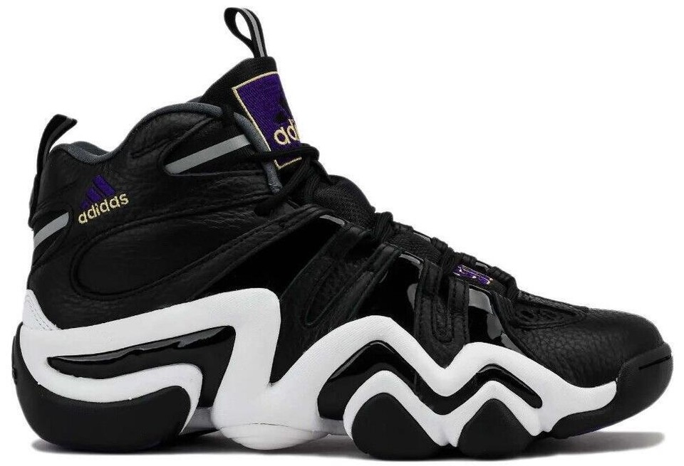 adidas Crazy 8 2015 Black White - 1 of 1