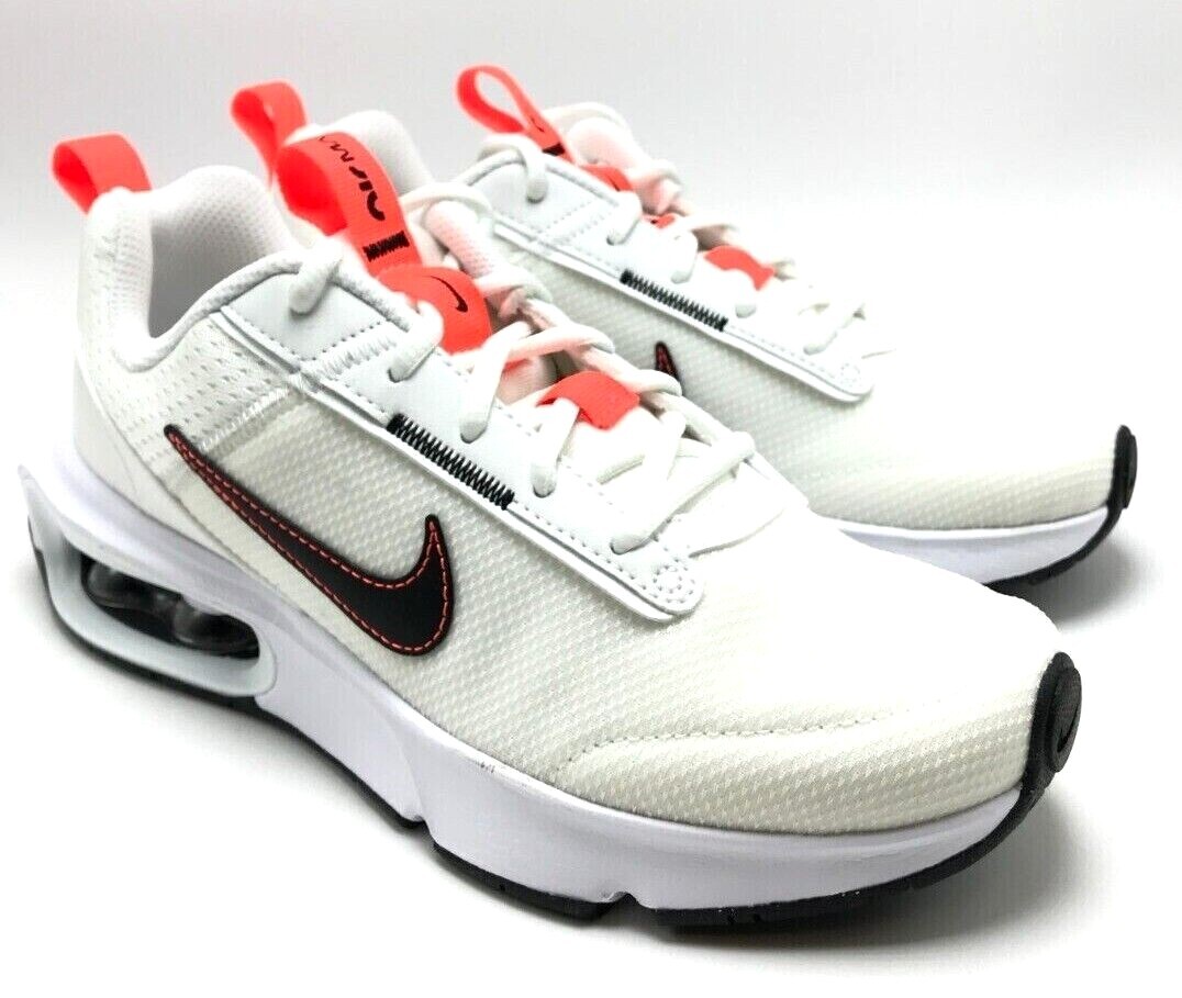 NEW* Youth Boy NIKE Air Max INTRLK Lite (GS) White/Orange NEW* Youth Boy NIKE Air Max INTRLK Lite (GS) White/Orange