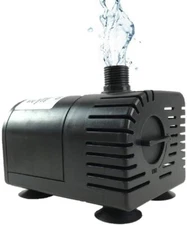 AEO Dry-Run Protection 12V-24V DC Brushless Submersible Water Pump, 410GPH