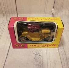 VINTAGE MATCHBOX MODELS OF YESTERYEAR #Y 6 1913 SIMPLEX MADE IN ENGLAND * 