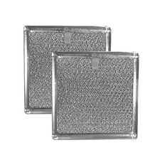 Compatible Samsung DE63-00666A Microwave Aluminum Mesh Grease Filters (2-Pack)