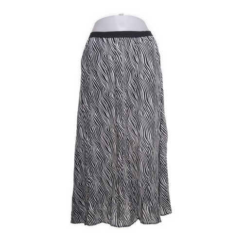 Smith & Soul, Rock, Größe: S, Weiß/Schwarz, Viskose, Zebra, Damen #40r