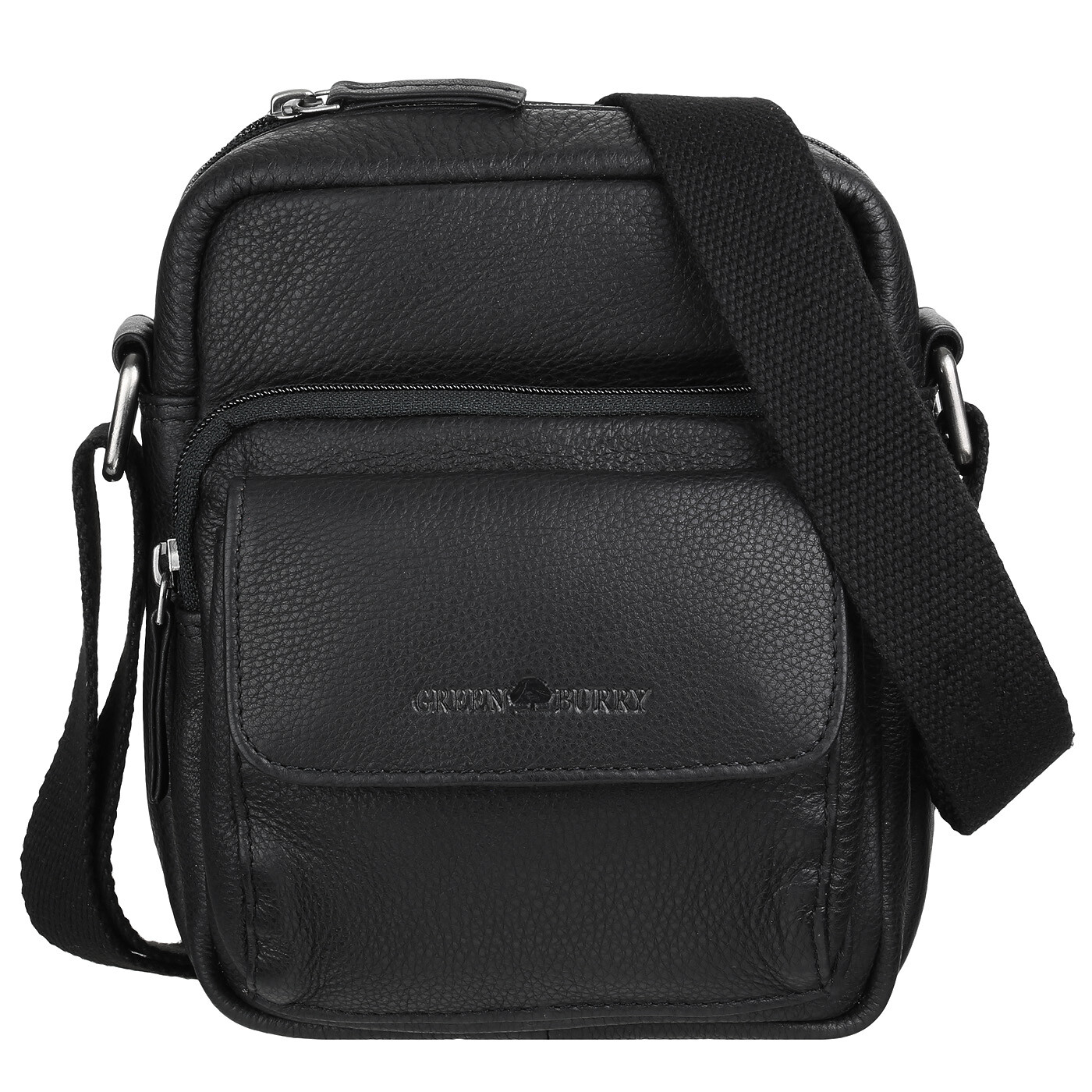 Сумка-кроссовер Greenburry Basic kleine Leder Umhngetasche Schultertasche 1542-20 8790₽
