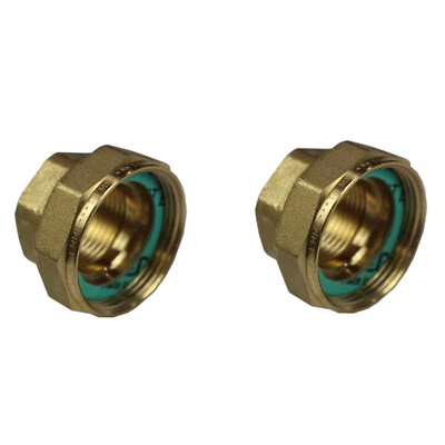 Satz Pumpenverschraubung 1" x 1 1/2" für Grundfos Wilo Heizungspumpe Umwälzpumpe