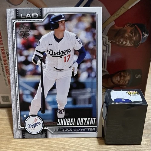 Shohei Ohtani Topps Super Box Bitty Funko & 2026 Topps Series 1 #200