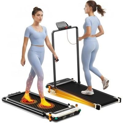 FUNRAY Versatile Walking Pad Treadmill with Incline