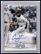 Chandler Simpson 2025 Topps Stadium Club - Autographs  #SCBA-CSI (AU, RC)