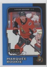 2017 O-Pee-Chee Platinum Retro Marquee Rookies Rainbow Blue /149 Logan Brown z6b