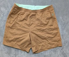 Birddogs Boom Shorts Classic Drawstring Lined Athletic Brown Men’s Size 2XL