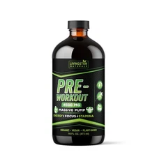 Pre-Workout Formula By Livingston Natural Herbal Labs, 16 oz. Massive Pump