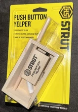 Turkey Call HS STRUT® Push Button Yelper™ HS-STR-07056 Hardwood Sealed Pack!