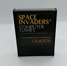 Space Invaders Atari 400/800/XL/XE Arcade Game Cartridge 1981 Vintage