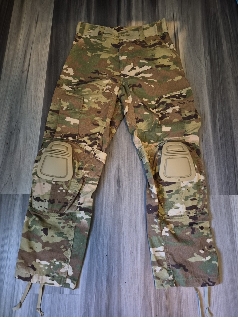 USGI FR COMBAT PANTS ARMY ADVANCED W/CRYE KNEE PADS SCORPION OCP