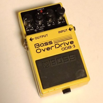 Boss ODB-3 Bass Overdrive Effects Pedal With Manual From Japan