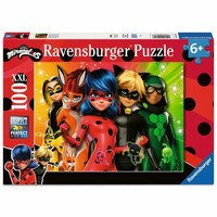 Ravensburger Ladybug En Mission Puzzle Kinderpuzzle 100 Teile Xxl Ab 6 Jahren