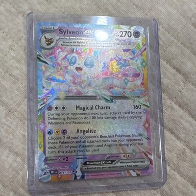 Pokémon Sylveon EX 041/131 Full Art Holo 270 HP 160 Attack Stage 1 Fairy
