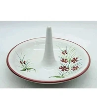 RING HOLDER/JEWELLERY/RING-DERUTA DESIGN-MADE ITALY-CERAMIC-60'-VINTAGE