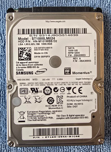 Samsung / Seagate ST1000LM024 1.0TB 2,5" SATA HDD – 5400RPM – getestet OK