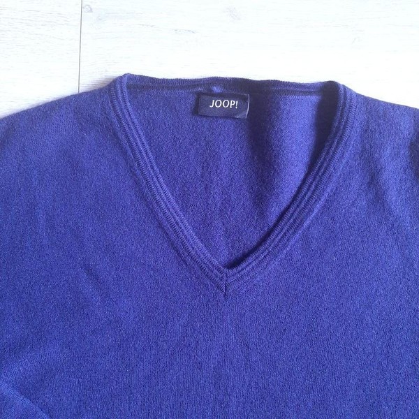Men JOOP! Sweater Navy Wool 34 / XS