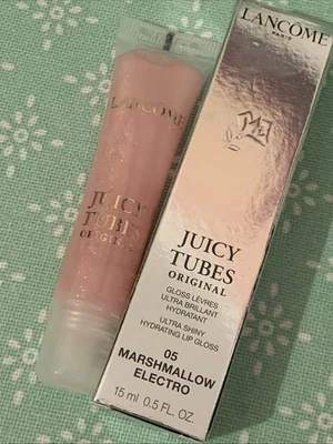 🎁 Lancome Juicy Tubes Lipgloss Lipgloss 05 MARSHMALLOW ELECTRO Pink Glanz Neu - Bild 1 von 4