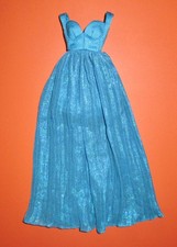 Claudia Schiffer Barbie Blue Versace Gown