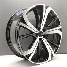 VOLVO XC60 R DESIGN 21" BLACK DIAMOND CUT ALLOY WHEEL RIM OEM 32134533 X1