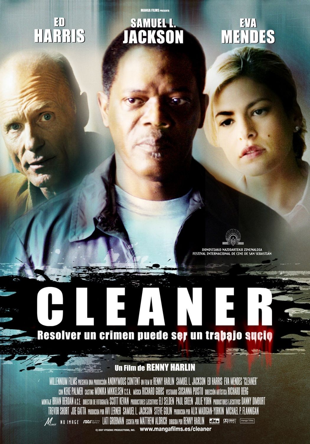 Cleaner (2007)_0 Filmposter Unikat Design Retro Kunst Wanddeko