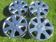 17 -set New Oem Chrome Wheels For Cadillac Dts Cts Seville Deville-4600