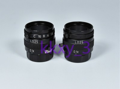 1 PCS VST VS-LD25 megapixel low distortion macro lens 0.1X-0.3X tested *rr