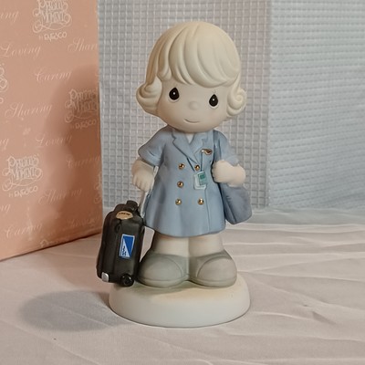 Precious Moments Figurine Our Heroes In The Sky Vtg 2002 Brand New In Box Girl 