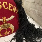 Vintage Masonic Freemason Crescent Shrine Fez Moroccan Hat 6-1/2 Fraternal Order — photo 4