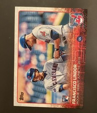 2015 Topps Update Series - Rookie Debut Francisco Lindor #US286 (RC)