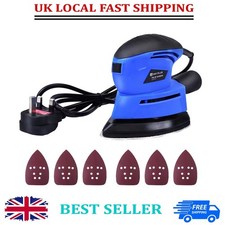 Electric Detail Mouse Palm Hand Sander Detail Sanding Sheet Heavy Duty DIY