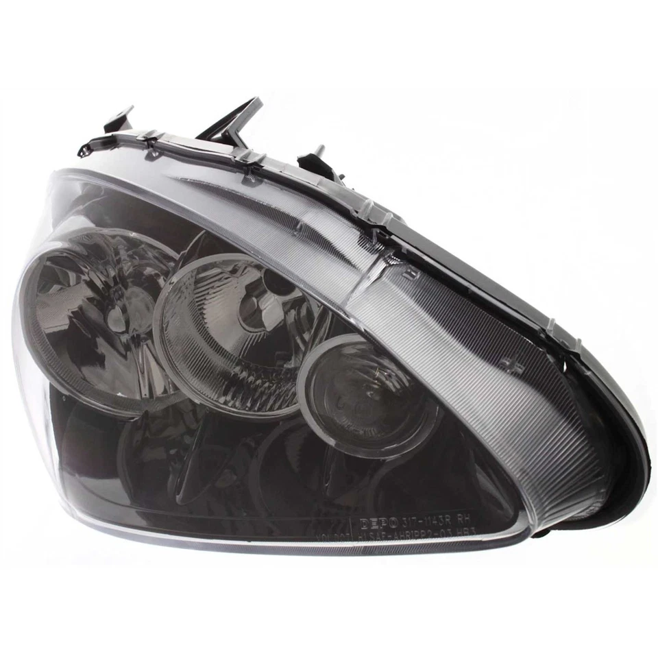 Driver and Passenger Side Headlight For Acura RSX 2005-2006 Halogen - Image 4 of 4