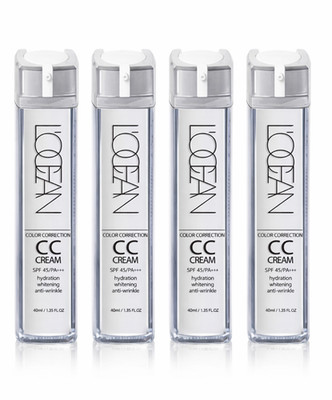 L'OCEAN Color Correction CC Cream SPF45 PA+++ (40ml *4 pcs) K-beauty