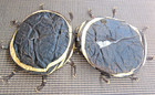 Vintage MOROCCAN Poufs - Malian Tuareg Leather Pouf Ottomans HAND CRAFTED — photo 2